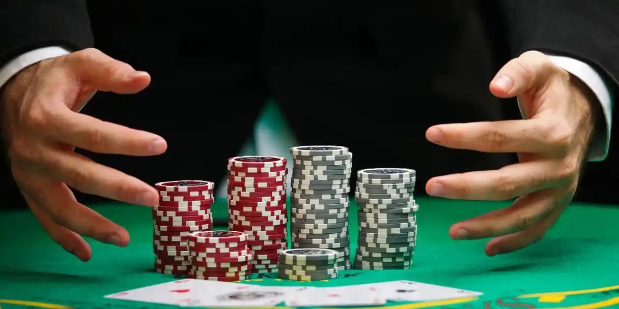 555mix ag တွင် 75-ball Bingo ဂိမ်း ကစားနေသည့် မြင်ကွင်း